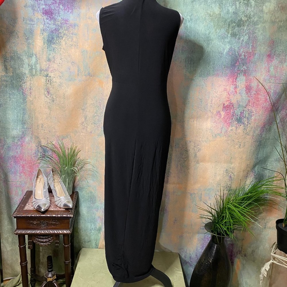 📌 Emma & Michelle Elegant Black Evening Dress - Picture 10 of 15